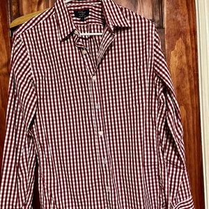 Jcrew Thompson Red Gingham Shirt